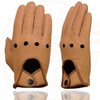 Milwaukee Leather MG7508 Men's Saddle Perforated Full-Finger Motorcycle Riding Gloves