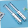 Ipetboom 6pcs Lip Gloss Tubes Applicators Refillable Silver Containers for
