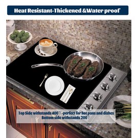 Extra Large Stove Top Oven Cover Mat - Anti-Slip, Waterproof, Expand Stove Space