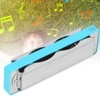 Blues Harmonica 10‑Hole Mouthorgan Eb Key ABS Resin Comb Beginner