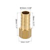 sourcing map Brass Barb Hose Fitting Connector Adapter 10mm Barbed