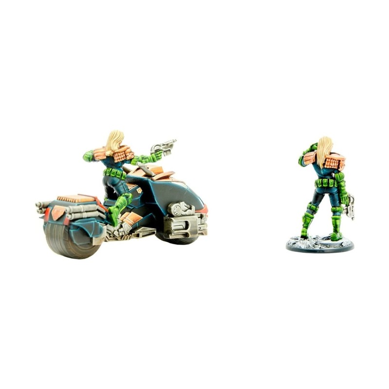 Judge Dredd Warlord Games Judge Anderson