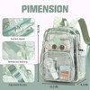 Lreneilu Clear Backpacks for Girls Women, Heavy Duty PVC Transparent
