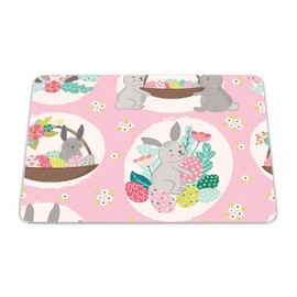 Bonamaison, Rechteck Pop Art Digital Bedruckt Mauspad, rutschfeste Unterseite, für Büro und Zuhause, Größe: 22x18 cm