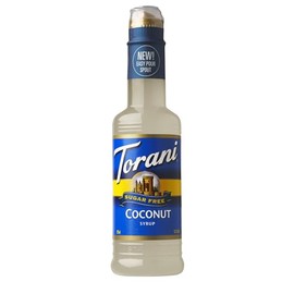 Torani Coconut Syrup, Sugar Free, Kosher, 12.7 Fluid Ounce (Pack of 4)