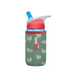 Sok It Botl Sok Water Bottle Sleeve Insulated Neoprene Cover (Flew The Coop, Fits 12oz Nalgene)