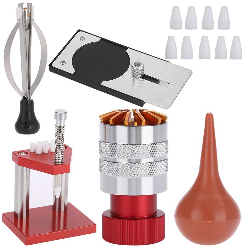 5Pcs Watch Repair Set Kit Rubber Dust Air Blower Watch