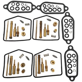 Canyoyi Set of 4 Carburetor Carb Repair Kits for Honda Deluxe CB350F CB 350 F 1972 1973 1974 24-002