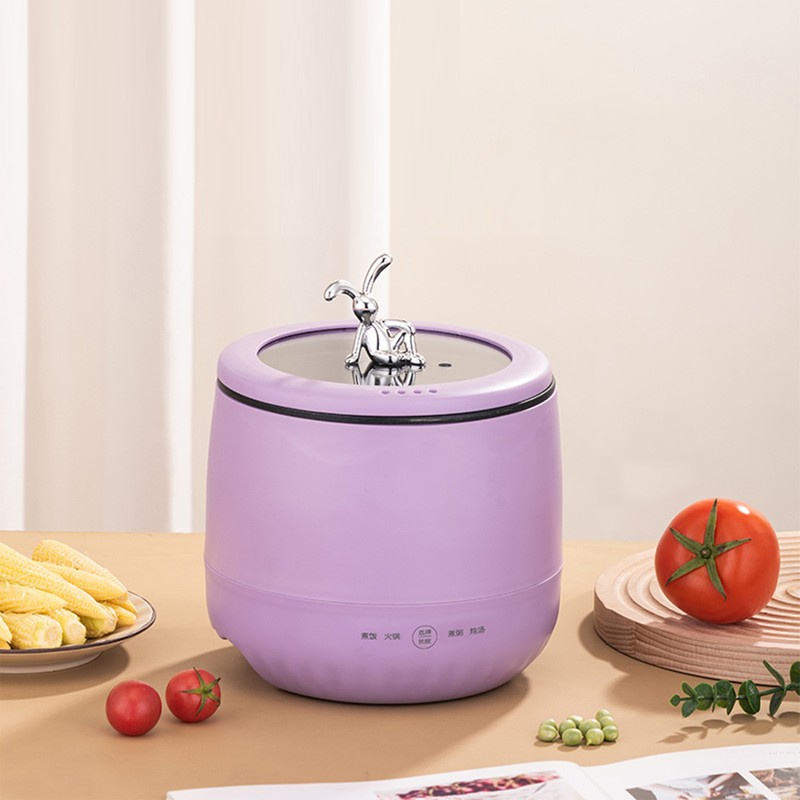 Mini Rice Cooker 1.8L Non Stick Smart Electric Rice Cooker