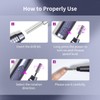 JODSONE Controllable Speed Portable Nail Drill Professional Electric 30000RPM Home
