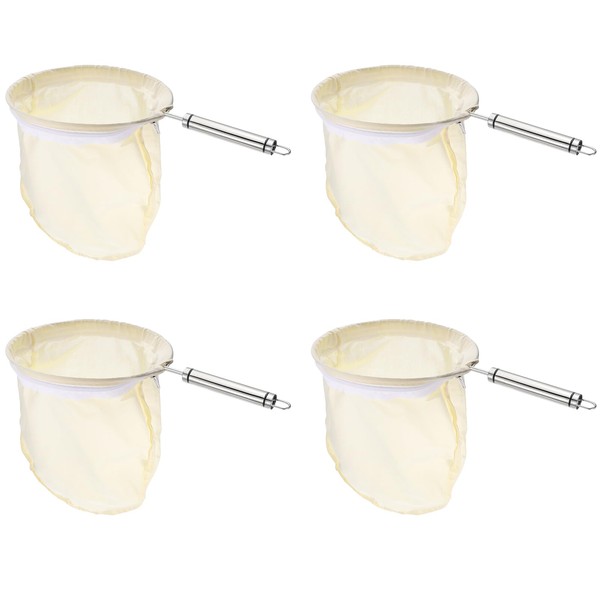 uxcell 6 Pcs Cloth Coffee Filter Bags, Coffee Sock Filter,