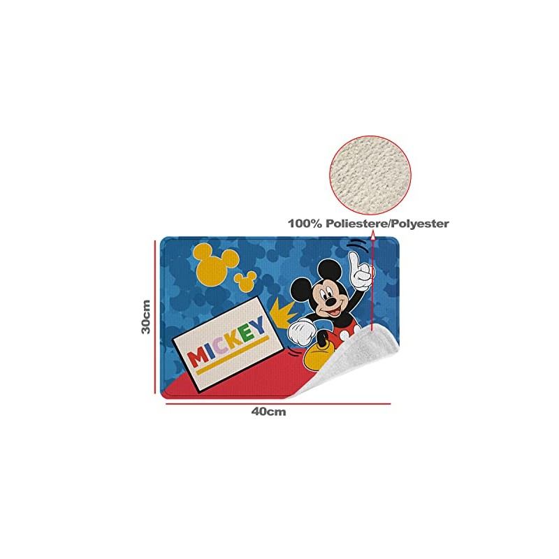 ICE TOYS Kids Fabric Placemat 30x40cm 100% Polyester School Travel