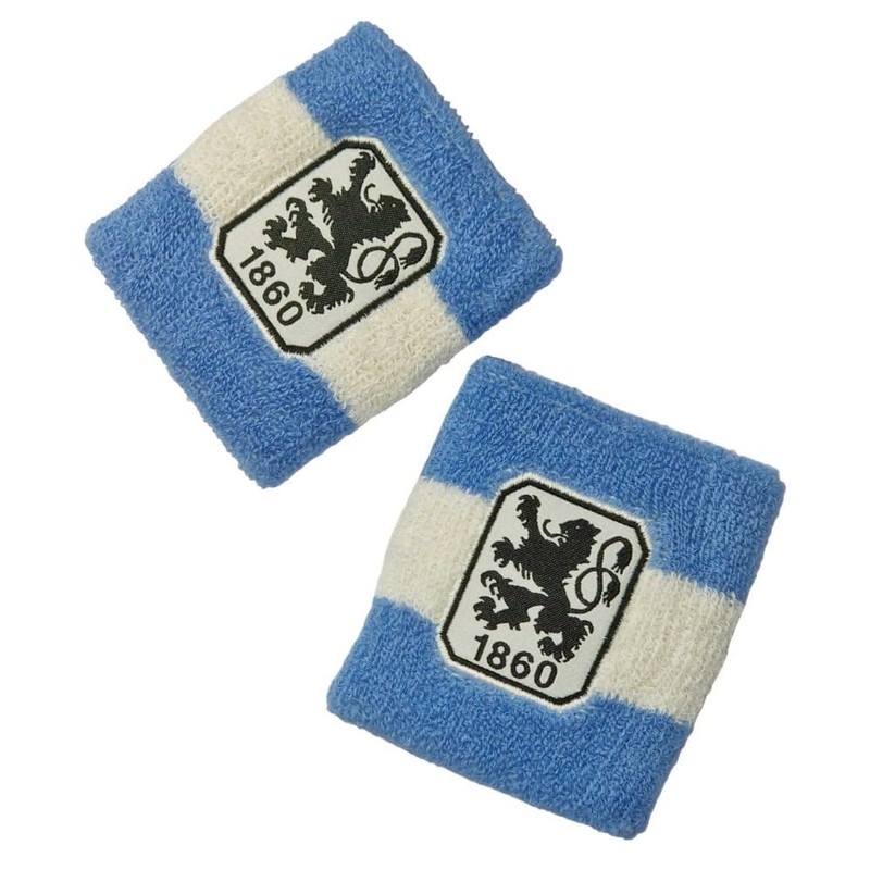 TSV 1860 München Sweatband – Blue/White – Set of 2