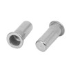 sourcing map M6x23mm 304 Stainless Steel Straight Knurled Closed End