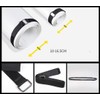 Aochuang Soft Top Straps Back Window for Jeep Wrangler 2007-2019