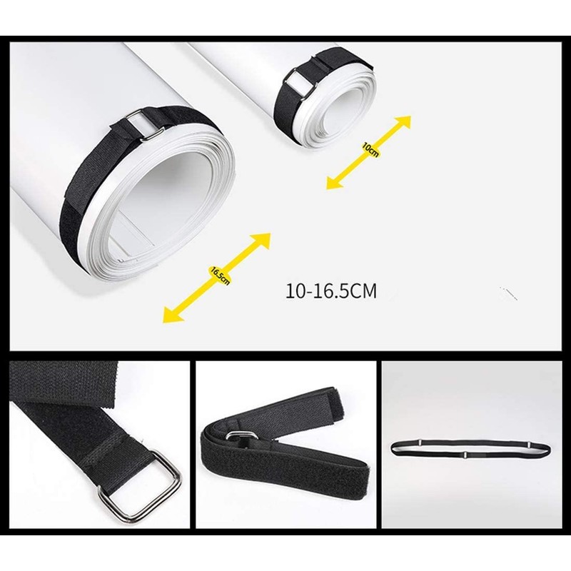 Aochuang Soft Top Straps Back Window for Jeep Wrangler 2007-2019