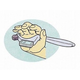 erakku Implant Brush Easy Style/Blue Gray