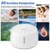 Máquina de ruido blanco, Máquina portátil de sonidos para bebés,
