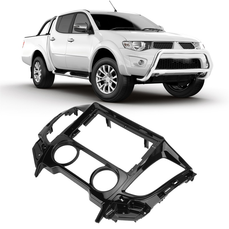 2DIN Car Stereo Radio Fascia Navigation Panel Trim Replacement for
