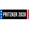 JB Pritzker 2028 Sticker Illinois Governor Pritzker for President Sticker