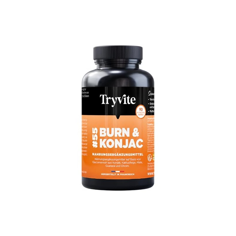 Tryvite Konjac Active — Plant Complex with Konjac, Nopal, Mate,