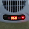 Single Hand Nail Air Dryer Warm Cool Wind Automatic Sensor