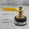 Midline Valve XUD2 Sillcock Hose Ball Valve with Lever HANDLE
