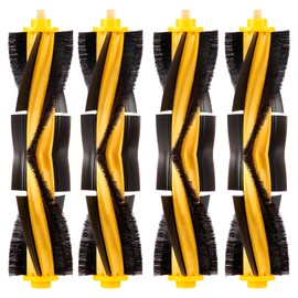 (4 Pieces) Roller Brushes Main Brush Replacement Parts for Robot Vacuum Ecovacs DEEBOT OZMO 920 950 T8 AIVI Max T9 T5 N5 N7 N8+ N8 Pro DX55 DX93 DJ65