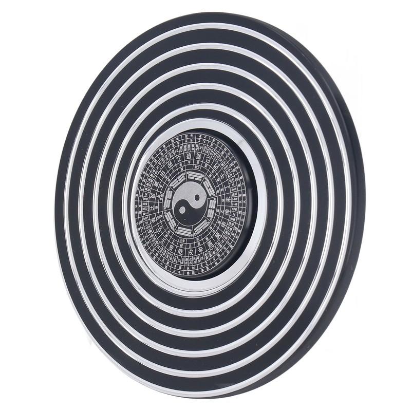 Metal Fingertip Rotation Toy Tai Ji Eight Trigram Compass Design