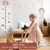 Organizador Macramé Arcoíris Para Moños Decoración Niña