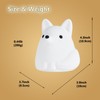 TriPro Fox Silicone Nursery Night Light,Auto Shut Down,Room Decor Desk