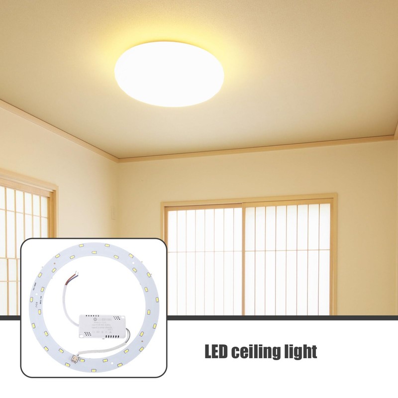 Uonlytech SMD 5730 30-Led Magnetic Circular Led Ceiling Light Panel