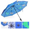 MorLuks Children's Reflective, Pocket Umbrella with Reflective Band, Children's Umbrella