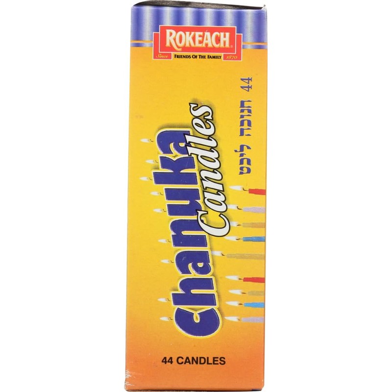 Rokeach Chanuka Candles 44 Count (1 Box)