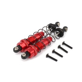 RCAWD SCX10 Aluminum Front Rear Shocks Absorber Damper For 1/10 Rc Car Axial Scx10 Upgrades Hop-Up Parts SCX0018 Red