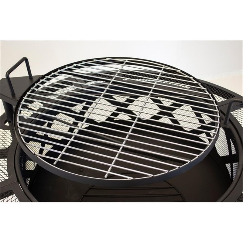 Outdoor Leisure Products 5511 32" Black Roundup Fire Pit with