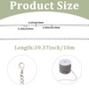 BEAMARKER 33 Feet Stainless Steel Curb Chains 3mm Silver Tarnish
