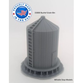HO Scale 15000 bushel grain bin HO8003
