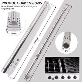 Criditpid Grill Replacement Parts Kits for Charbroil 463342119 463361017 463377319 463376319 463625219 463625217 463376018P2 Grill Models.
