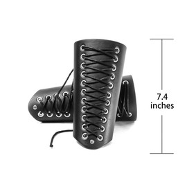 Cowl Hood Scarf Rogue Hood Medieval Cloak Renaissance Costume Men Neck Warmer Hooded Cape Hat Arm Bracers (Coffee with Arm Bracers)