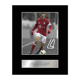 Philipp Lahm FC Bayern Munich Signed Mounted Photo Display