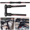 Hominas Bicycle Handlebar Foldable 25.4 mm/31.8 mm Quick Release Mountain