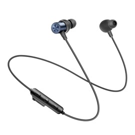 truefree HD-200 Wireless Earbuds, Magnetic Neckband Bluetooth 6.0 Headphones, Wireless Sports Earphones with Spatial Audio, Dual Connection, 20 Hours of Playtime, IP67 Waterproof for Workout, Commute
