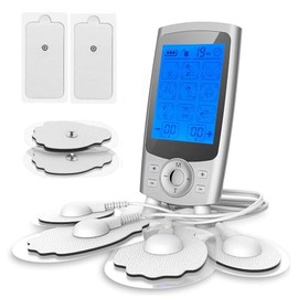 E T EASYTAO | TENS Electroestimulador Muscular, con 36 Modos y 8 Unids Almohadillas