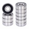 10 pcs R8-2RS Deep Groove Ball Bearings - 1/2" x1-1/8