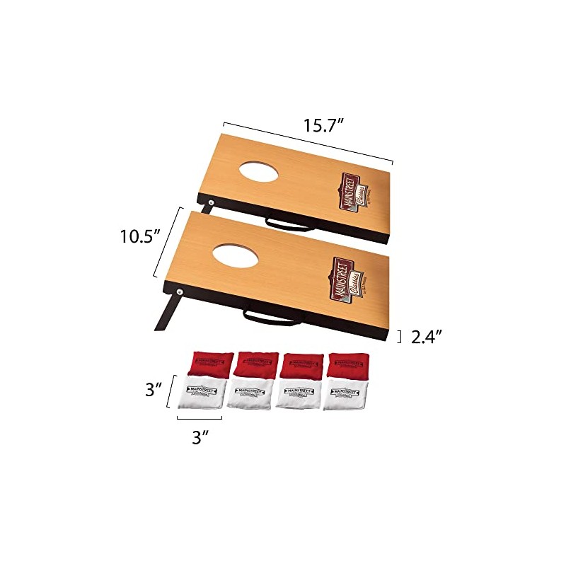 Mainstreet Classics Micro Bean Bag Toss Travel Sized, (15.7 x