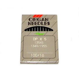 SHARP SEWING SUPPLIES 10 ORGAN 135X7 SIZE# 16 / 100 NEEDLES 135X5 DPX7 134R fits JUKI DLN-415