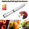 2 PCS Apple Corer, Stainless Steel No-Slip Handle Apple Corer