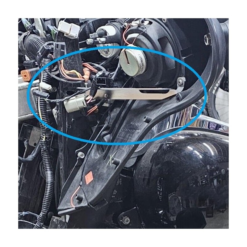 Wsays Inner Batwing Fairing Speaker Support Bracket Kit Fit Batwing