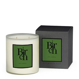 Archipelago Botanicals Birch Boxed Candle | White Birch, Balsam Sap and Evergreen Needles | Clean Soy Wax Blend Burns 90 Hours (14 oz)